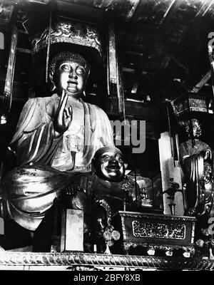 1953 die Buddha-Statue im Großen Palast im Kaiyuan Tempel Chaozhou Guangdong Stockfoto