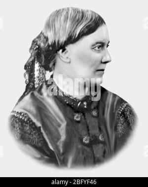 Elizabeth Blackwell 1821-1910 in Großbritannien geborene Ärztin Stockfoto