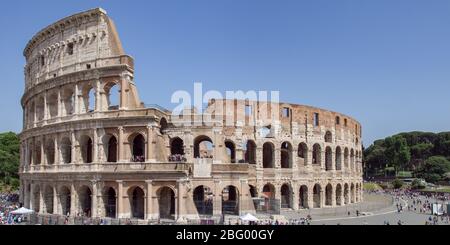 Das Kolosseum in Rom, Italien Stockfoto