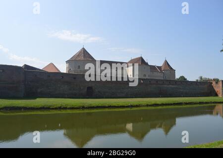 Festung Fagaras. Rumänien Stockfoto