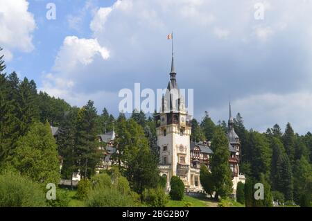 Peles Castle. Sinaia Stockfoto