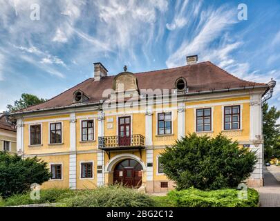 Teleki Haus, Sitz des Ariel Theater in Targu Mures, Szekely Land, Mures County, Transsilvanien, Rumänien Stockfoto