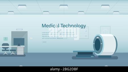 Medical Banner mit medizintechnischen Konzept Vektor-Illustration Stock Vektor