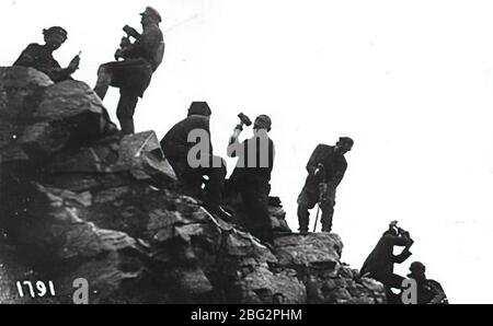 Gefangene des sowjetischen Gulag. UDSSR. Ca. 1936-1937 Stockfoto