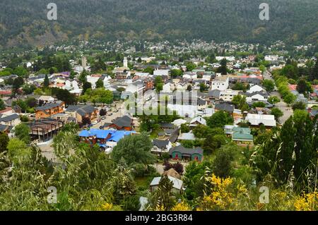 San Martin de los Andes Stockfoto