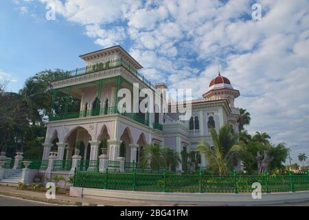 Der maurische Palacio de Valle, Cienfuegos, Kuba Stockfoto