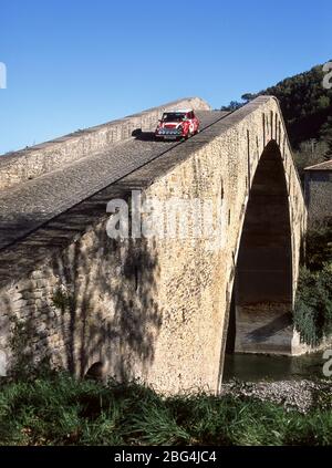 2002 Die Italienische Job Road Rallye Stockfoto