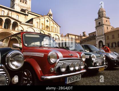 2002 Die Italienische Job Road Rallye Stockfoto