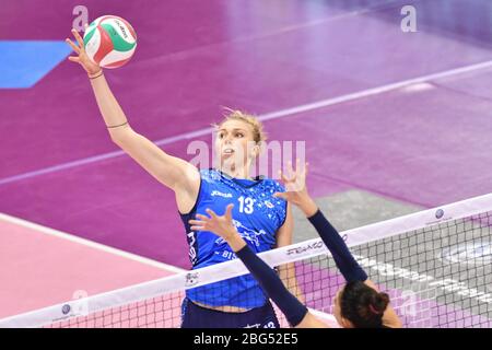 sarah fahr (il bisonte firenze) während der italienischen Volleyball Serie A1 Frauen Saison 2019/20, , Florenz, Italien, 01 Jan 2020 Stockfoto