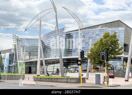 Christchurch Art Gallery Te Puna o Waiwhetū, Christchurch, Neuseeland Stockfoto