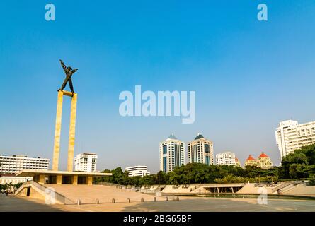 West Irian Liberation Monument in Jakarta, Indonesien Stockfoto