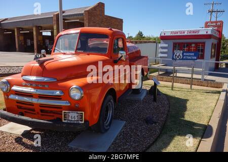 Route 66 Museum in Clinton, Oklahoma Stockfoto