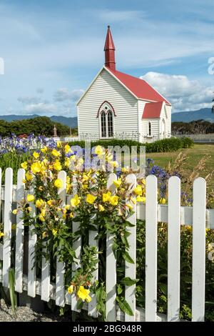 Burnside Kirche, Wairarapa, Neuseeland Stockfoto
