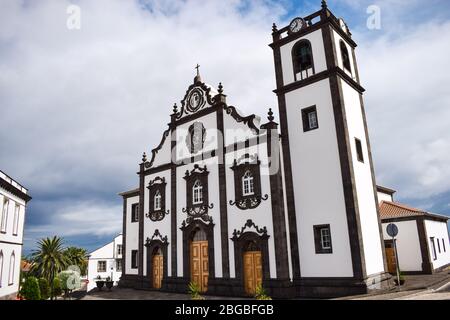 Leere Straßen in Portugal, Sommerzeit Stockfoto