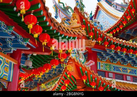 Der Thean Hou Chinese Temple, Kuala Lumpur, Malaysia Stockfoto