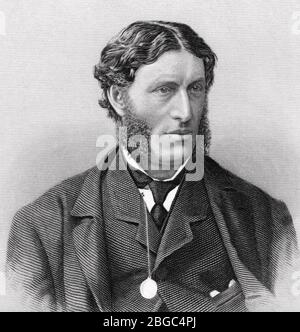 MATTHEW ARNOLD (1822-1888) englischer Dichter, Schulinspektor und Kulturkritiker um 1882 Stockfoto