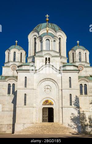 St. George Kirche in Topola. Topola, Sumadija Bezirk, Serbien. Stockfoto