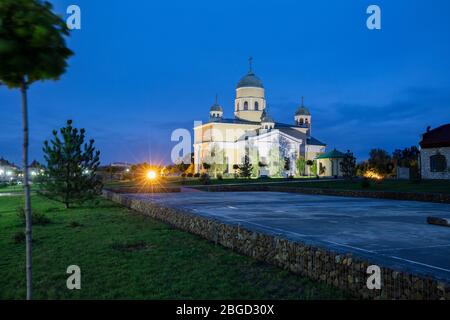 Alexander Newski Kirche in Bender. Bender, Transnistrien. Stockfoto