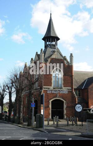 Lea Valley Church, Waltham Abbey, Essex, wurde 1902 erbaut Stockfoto