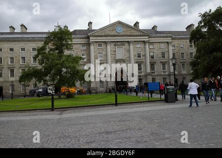 Dublin, Irland - 06/27/2016: The Trinity College Complex in Dublin Stockfoto