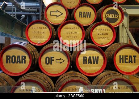 Dublin, Irland - 06/27/2016: Guinness Sotrehouse in Dublin Stockfoto