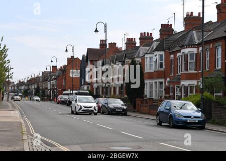 Straßen und die Agora in Wolverton Milton Keynes Bucks Stockfoto