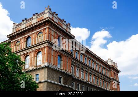 Außenansicht der Akademie der bildenden Künste in Wien (Österreich), Kunsthochschule Stockfoto