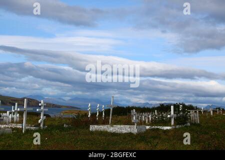 Alaska, Sand Point, Aleutian Islands, Vereinigte Staaten Stockfoto