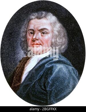 Herman Boerhaave von J Champan. Stockfoto