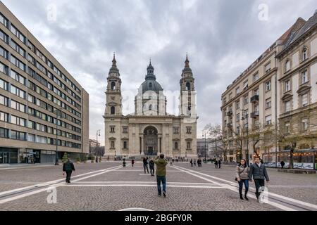 St.-Stephans Basilika Stockfoto