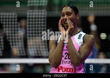 Treviso, Italien. Januar 2020. Treviso, Italien, 01. Januar 2020, Danielle Cuttino (Casalmaggiore) während - - Credit: LM/Ettore Griffoni Credit: Ettore Griffoni/LPS/ZUMA Wire/Alamy Live News Stockfoto