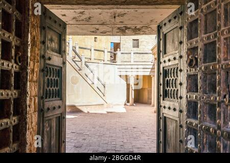 Ouarzazate, Marokko - 18. März 2020: Filmset in den Cinema Atlas Studios Stockfoto