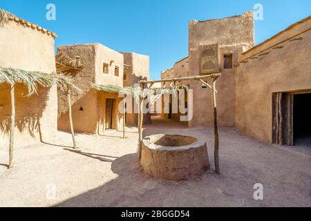 Ouarzazate, Marokko - 18. März 2020: Filmset des Gladiator-Films in den Cinema Atlas Studios Stockfoto