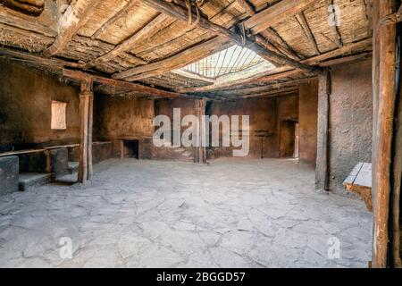 Ouarzazate, Marokko - 18. März 2020: Filmset des Gladiator-Films in den Cinema Atlas Studios Stockfoto