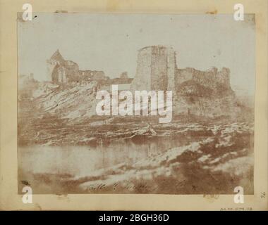 Hill & Adamson (schottisch, aktiv 1843 - 1848) - St. Andrews Castle aus dem Nordwesten. Stockfoto