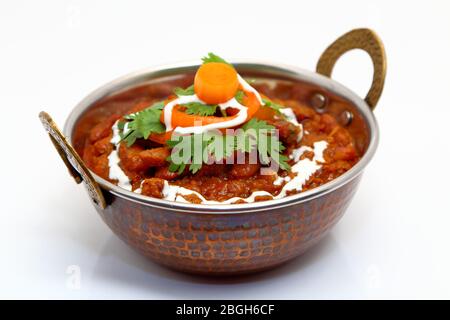 Rajma Curry oder Rajma Masala. Indisches Curry. Stockfoto