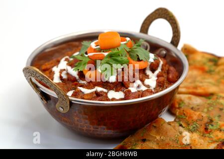 Rajma Curry oder Rajma Masala. Indisches Curry. Stockfoto