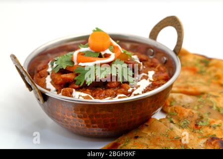 Rajma Curry oder Rajma Masala. Indisches Curry. Stockfoto