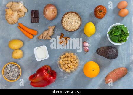 Erhöht die Abwehrkräfte, stärken das Immunsystem, EINE stärkere Immunität Stockfoto