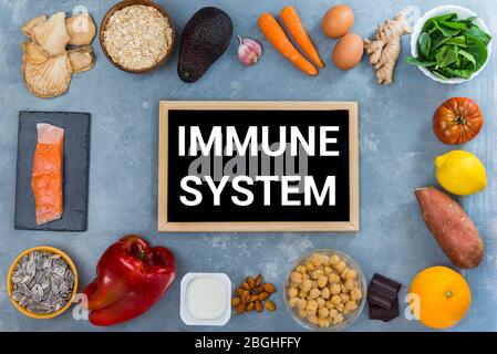 Erhöht die Abwehrkräfte, stärken das Immunsystem, EINE stärkere Immunität Stockfoto