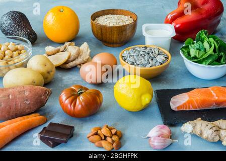 Erhöht die Abwehrkräfte, stärken das Immunsystem, EINE stärkere Immunität Stockfoto