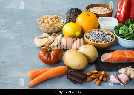 Erhöht die Abwehrkräfte, stärken das Immunsystem, EINE stärkere Immunität Stockfoto