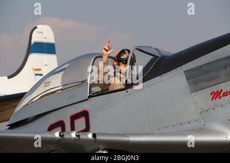 P-51 „Mustang Sally“ Stockfoto