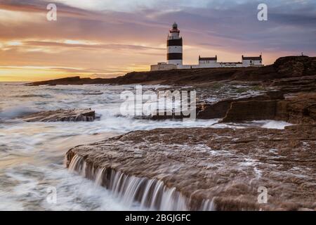 Hook Lighthouse Wexford Irland Stockfoto