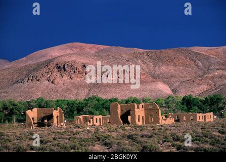 Fort Ruins, Fort Churchill State Historic Park, Nevada Stockfoto