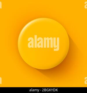 Gelbe Kunststoff-Bauplatte nahtlose Muster. Konstruktor-Kit. EPS 10 Stock Vektor