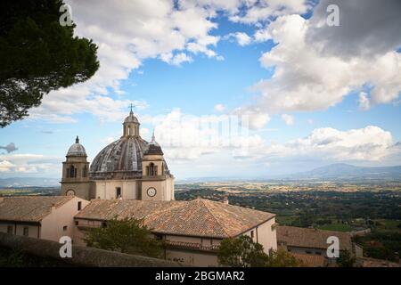 Kathedrale Santa Margherita, Provinz Montefiascone, Viterbo, Italien Stockfoto