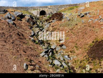 Burbage Bridge, Ringinglow Rd, Hope Valley S32 1BR, Peak District National Park, Derbyshire, England, Großbritannien Stockfoto