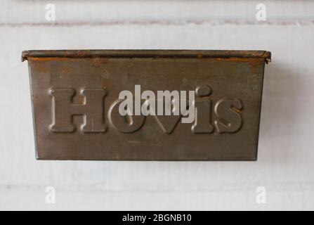 Verschiedene Arten von Backformen und Formen für Kuchen, Brot und Muffins. Stockfoto