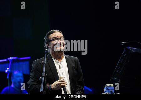 mike patton während Mike Patton - Mondo Cane, Piazza Duomo, prato (po), Italien, 31. August 2019 Stockfoto